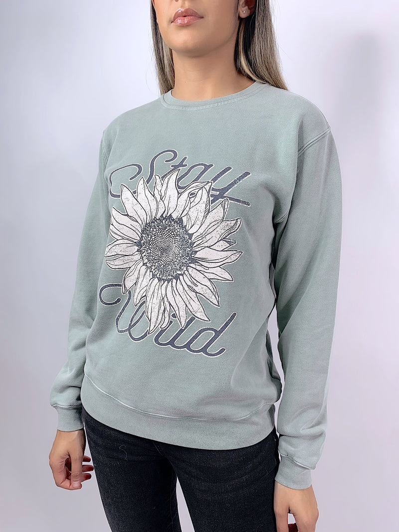 Stay Wild Sunflower Sweater - marfemme