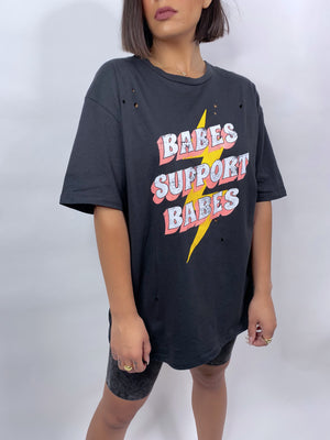 Babes Support Babes Oversized Tee - marfemme